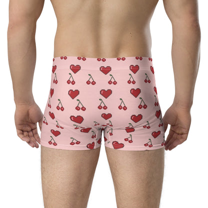 Cherries and Hearts Boxer Briefs