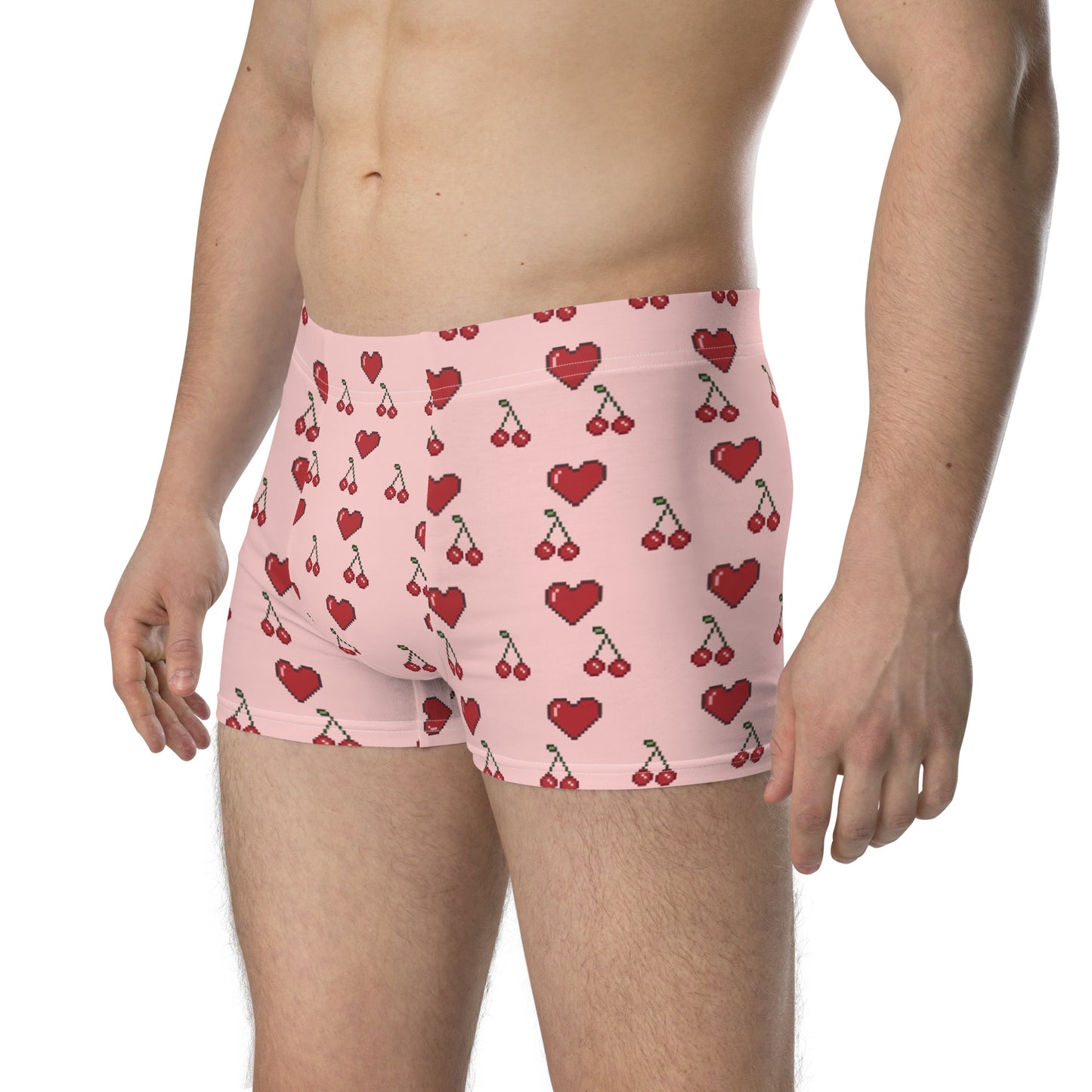 Cherries and Hearts Boxer Briefs