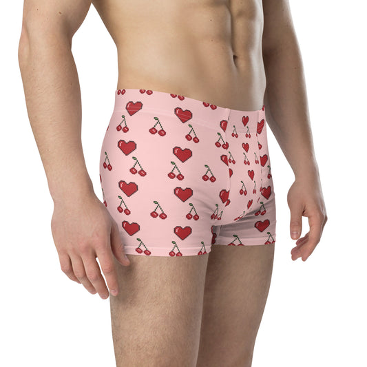 Cherries and Hearts Boxer Briefs