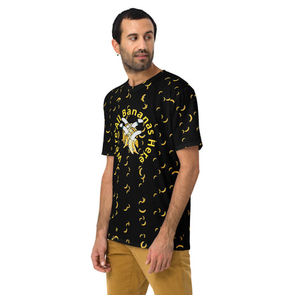 Men's We're All Bananas Here all-over t-shirt