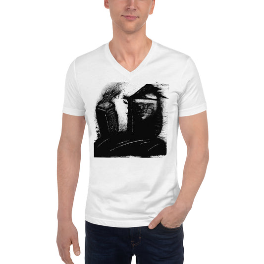 Fading Home Unisex Short Sleeve V-Neck T-Shirt